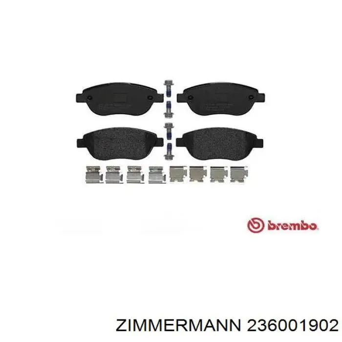 Pastillas de freno delanteras Citroen C3 1 FC