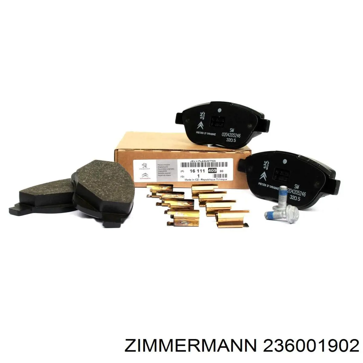 Pastillas de freno delanteras Citroen C3 1 FC