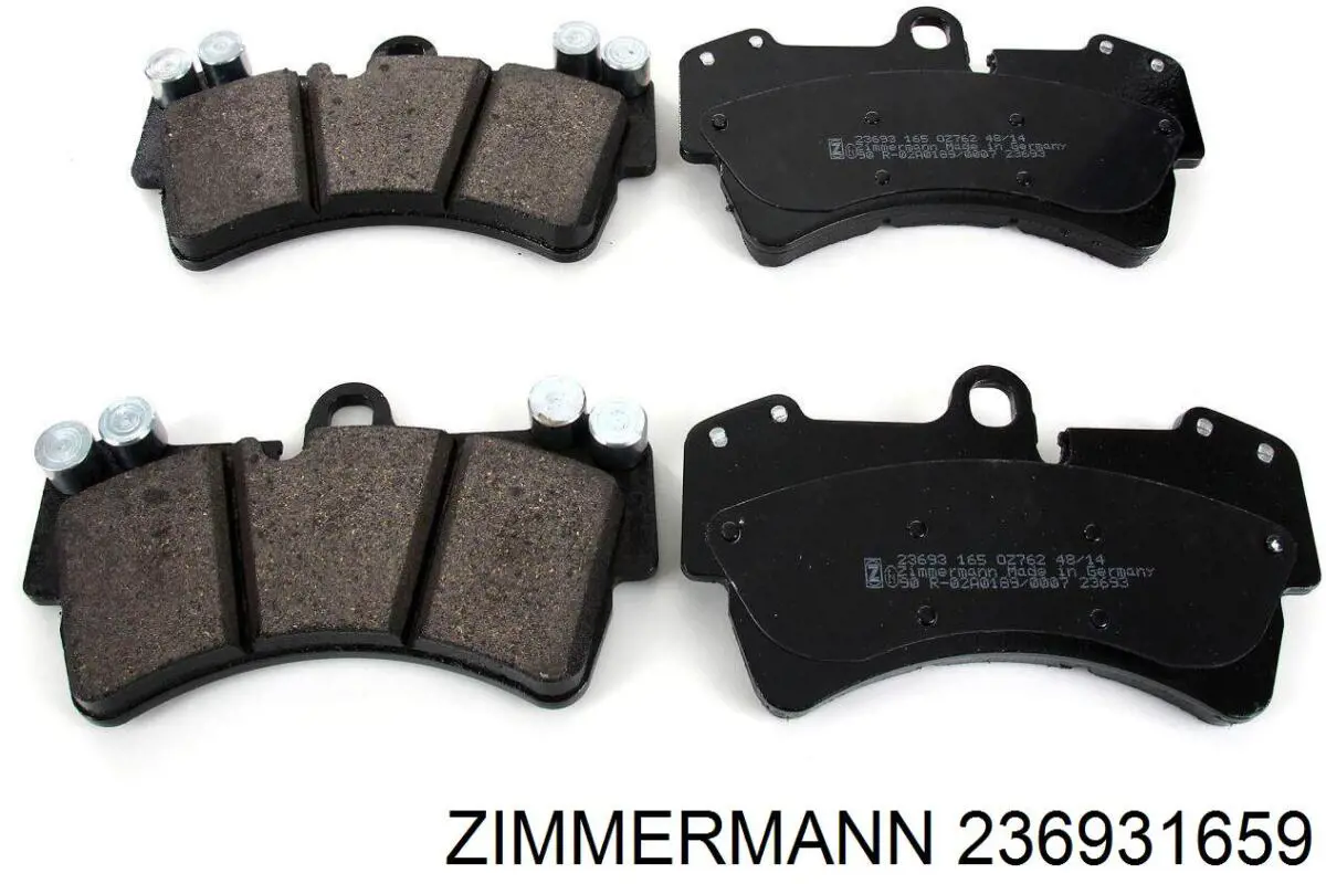 Pastillas de freno 236931659 Zimmermann