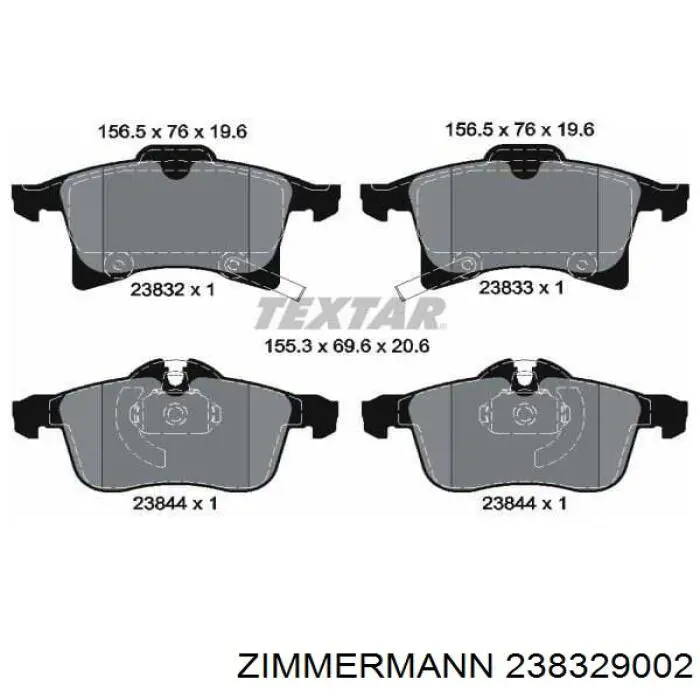 Pastillas de freno delanteras Opel Corsa X12