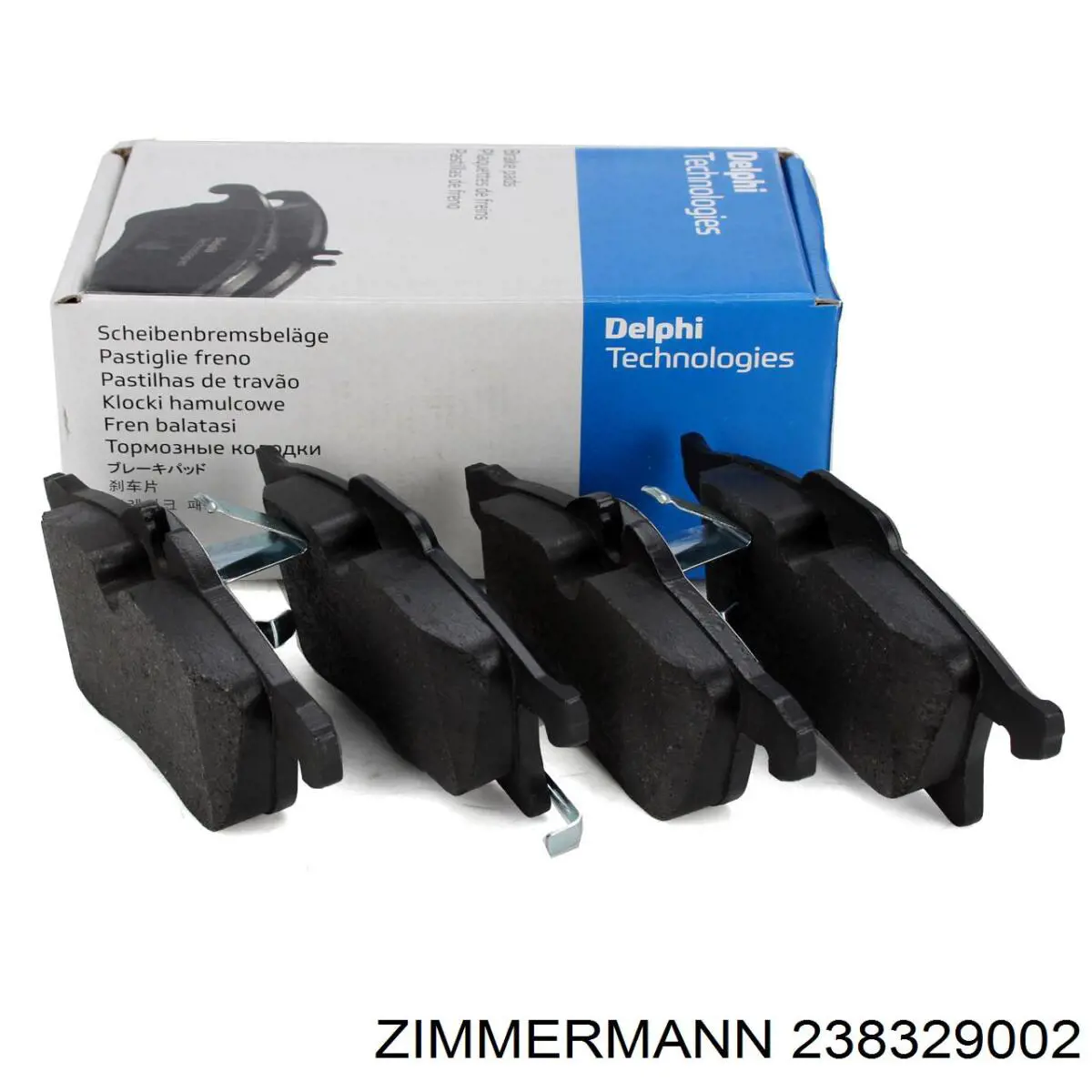 Pastillas de freno delanteras Opel Corsa X12