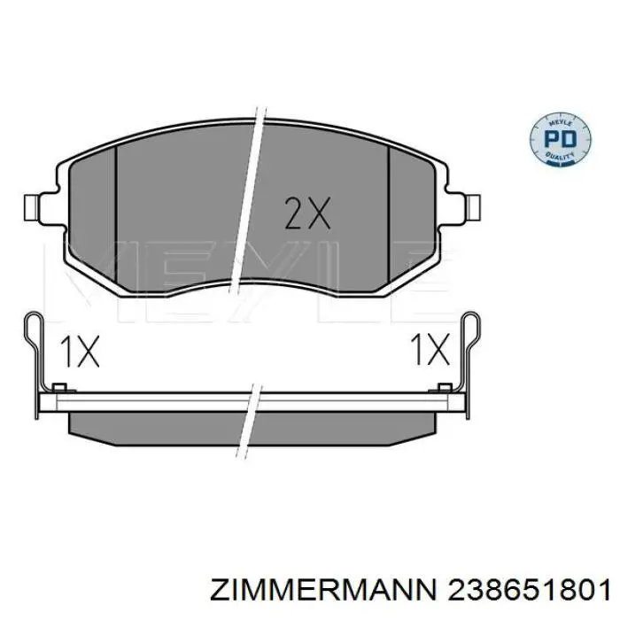 Pastillas de freno delanteras Subaru Impreza 3 GH