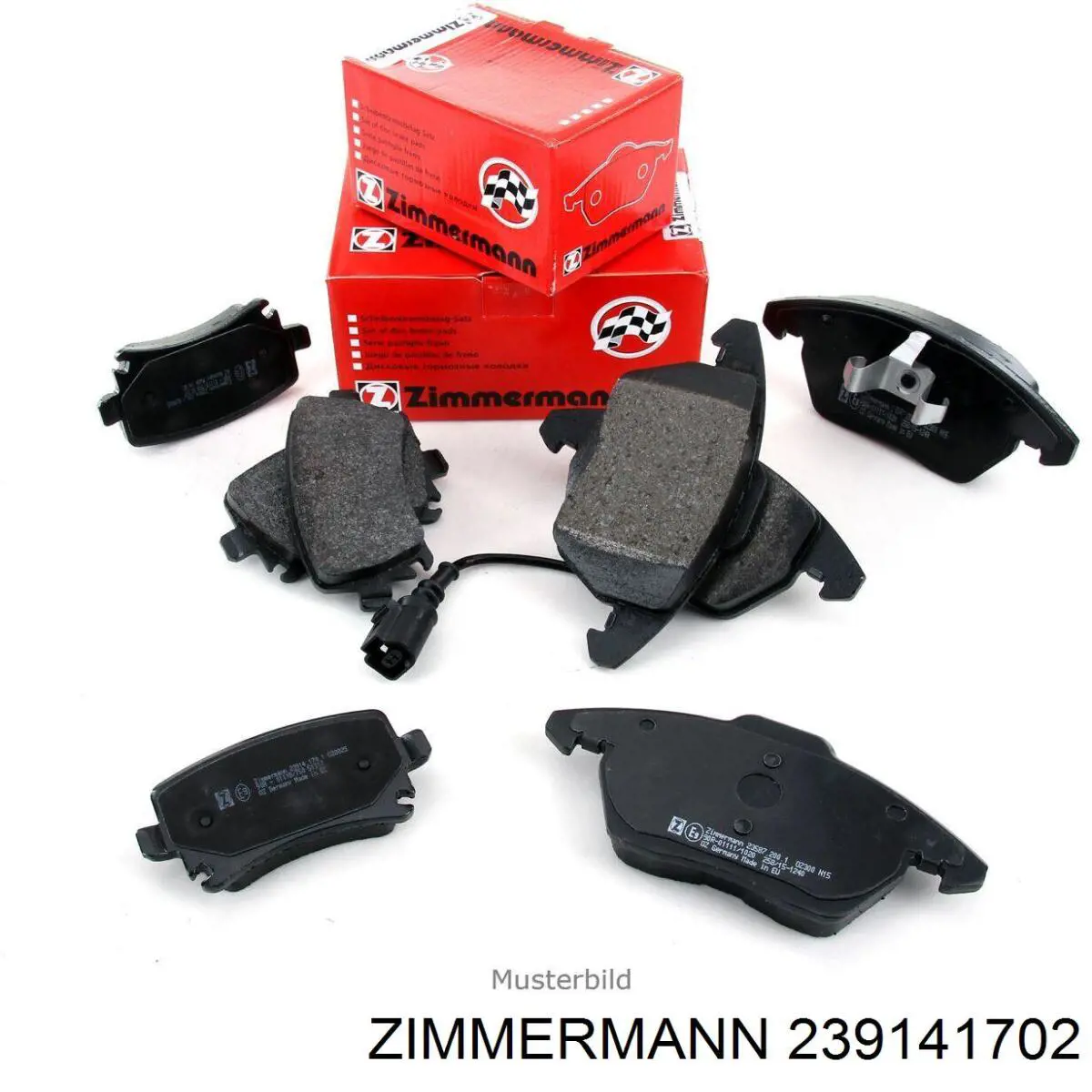 Comprar 239141702 Zimmermann Pastillas de freno traseras
