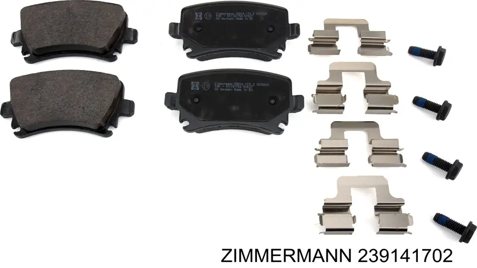 Pastillas traseras de freno Zimmermann 239141702 precio, desde 25,74 EUR