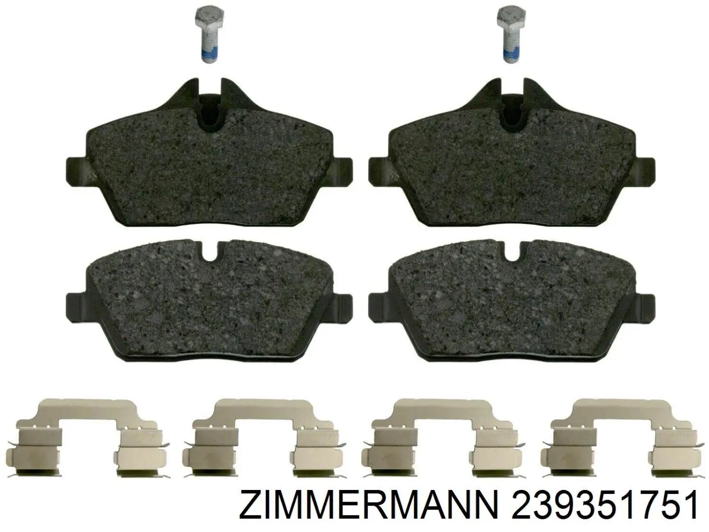 23935.175.1 Zimmermann pastillas de freno delanteras