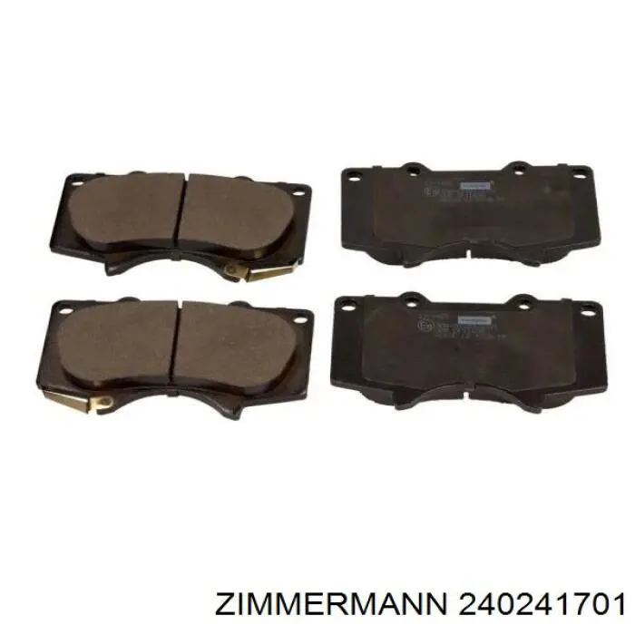 Pastillas de freno 240241701 Zimmermann