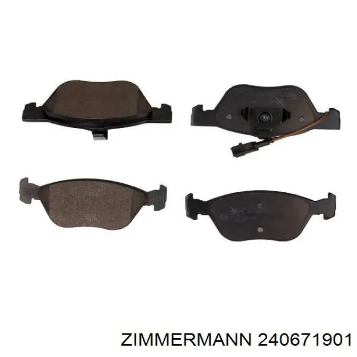 Pastillas de freno delanteras Alfa Romeo 156 932