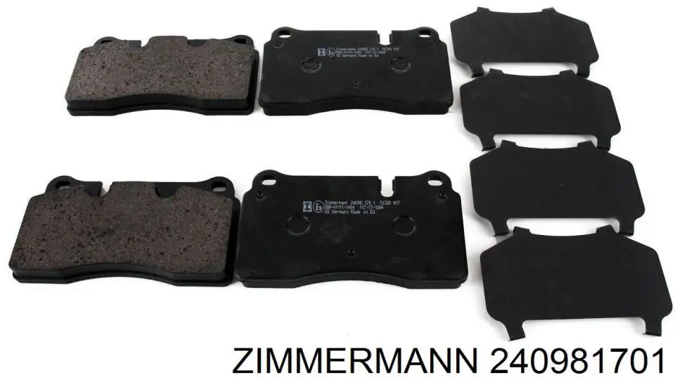 240981701 Zimmermann Pastillas delanteras
