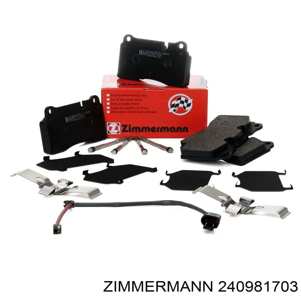 Comprar 240981703 Zimmermann Pastillas delanteras de freno