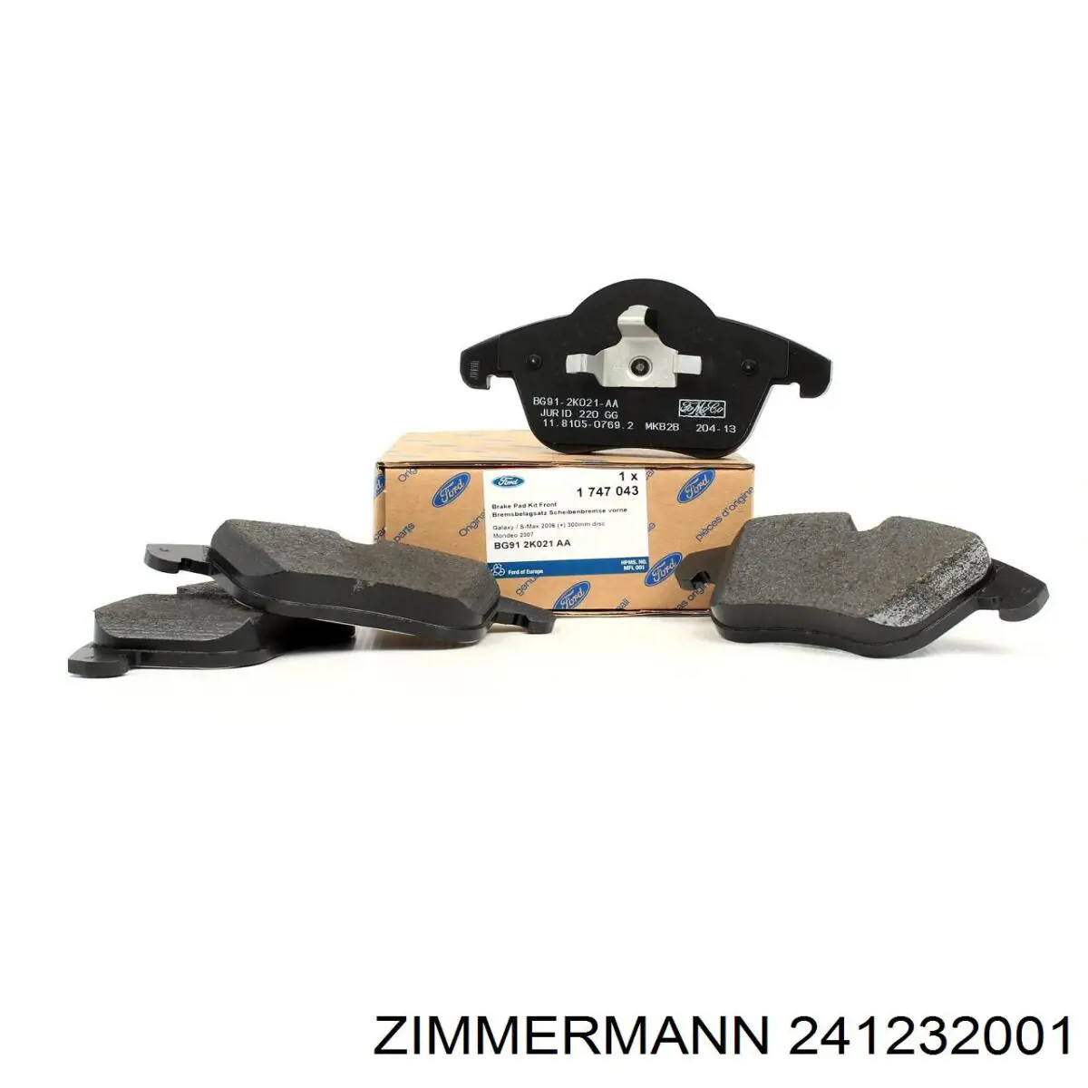 Pastillas freno delanteras Zimmermann 241232001 precio, desde 29,66 EUR