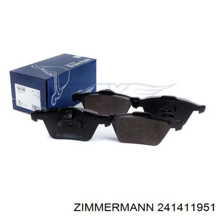 241411951 Zimmermann Pastillas delanteras