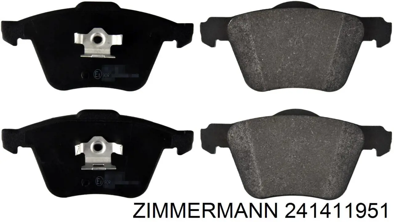 Pastillas freno delanteras Zimmermann 241411951 precio, desde 40,57 EUR