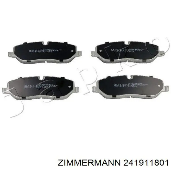 Pastillas de freno 241911801 Zimmermann