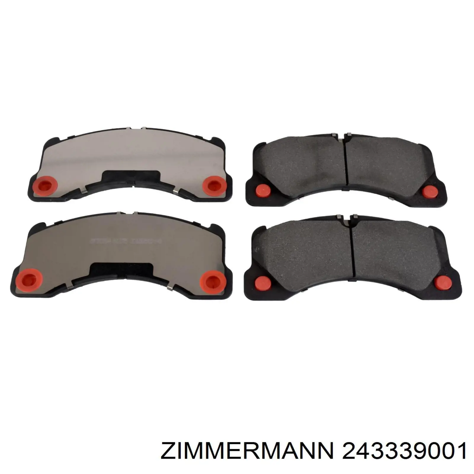 243339001 Zimmermann Pastillas delanteras