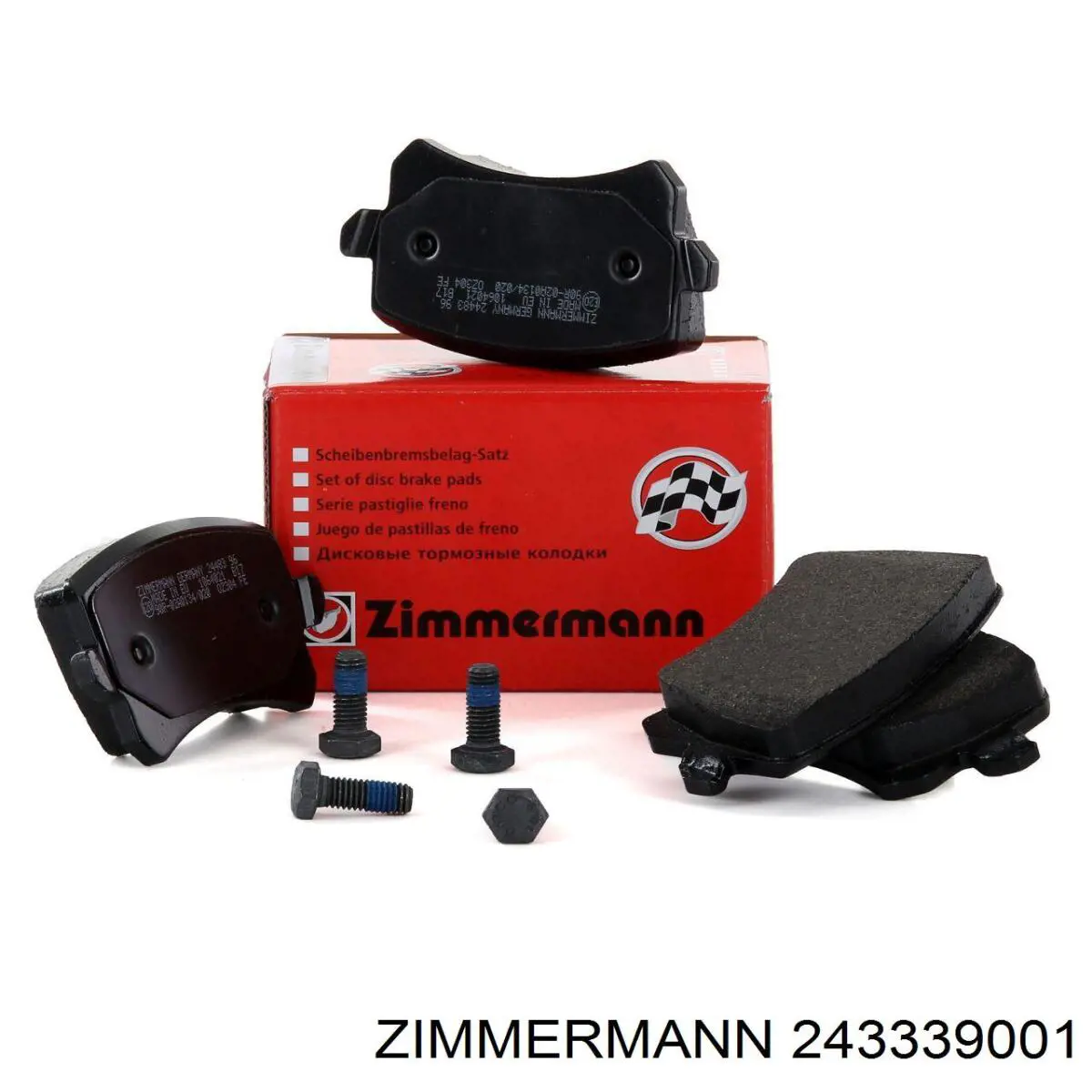 Pastillas freno delanteras Zimmermann 243339001 precio, desde 36,47 EUR