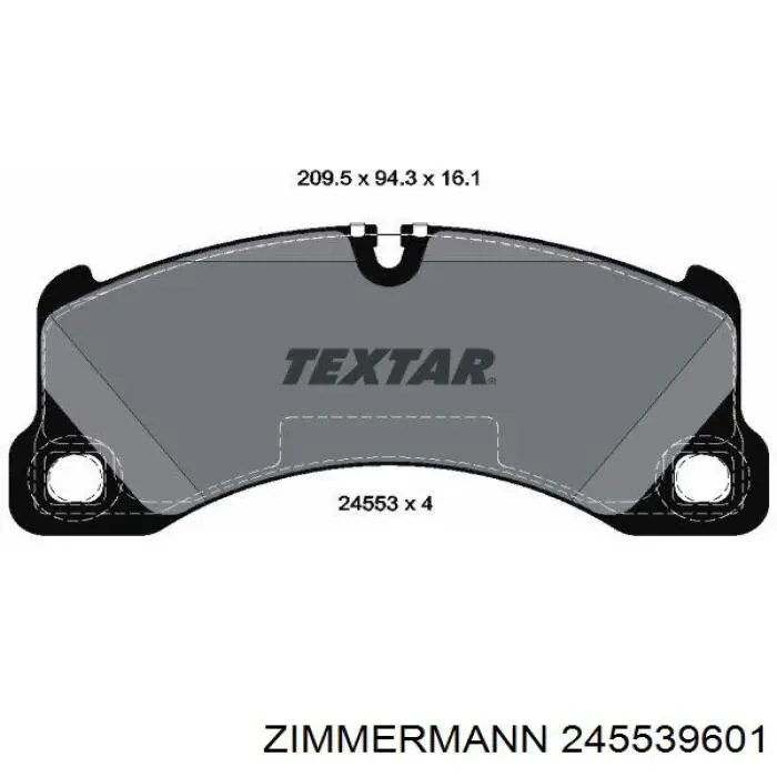245539601 Zimmermann Pastillas delanteras