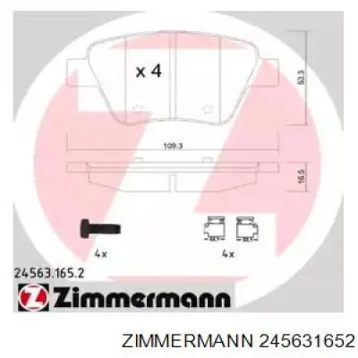 Pastillas de freno traseras Volkswagen Jetta 6 162, 163, AV3, AV2, AY2, AY3