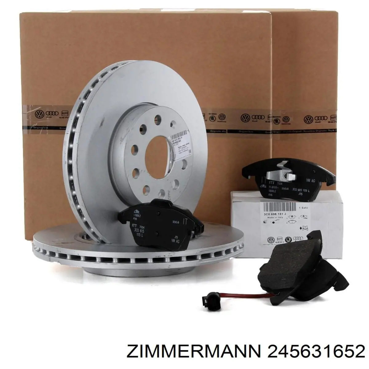 Pastillas de freno traseras Volkswagen Jetta 6 162, 163, AV3, AV2, AY2, AY3