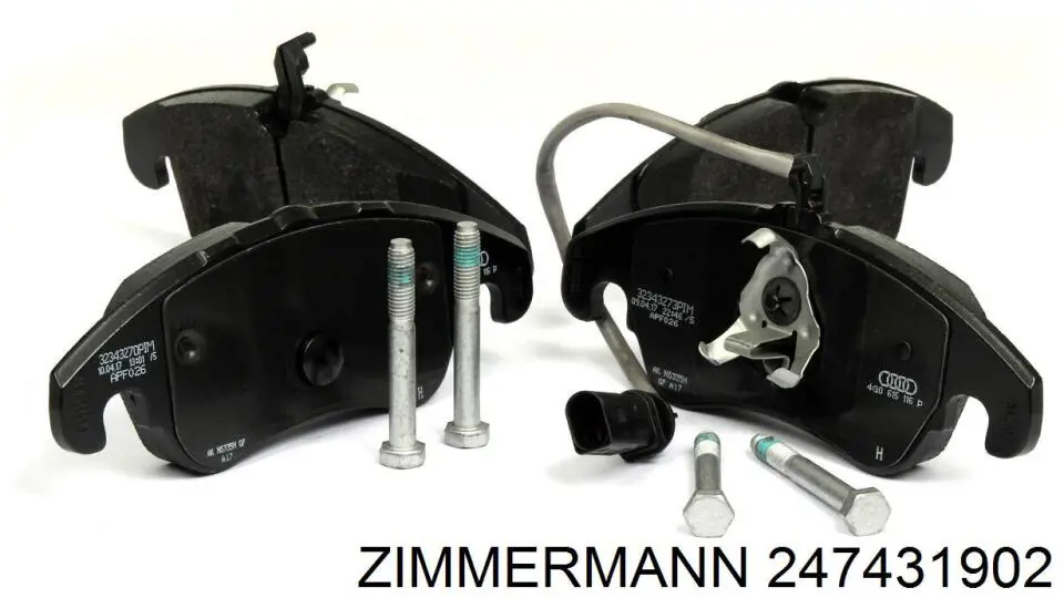 247431902 Zimmermann Pastillas delanteras