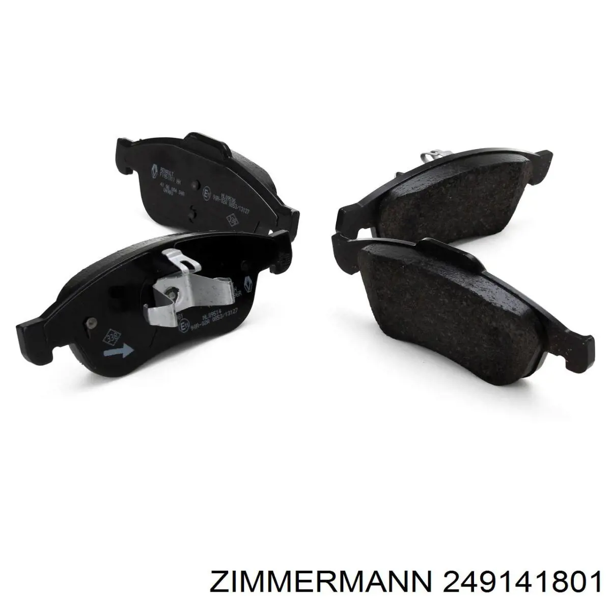 Pastillas de freno 249141801 Zimmermann