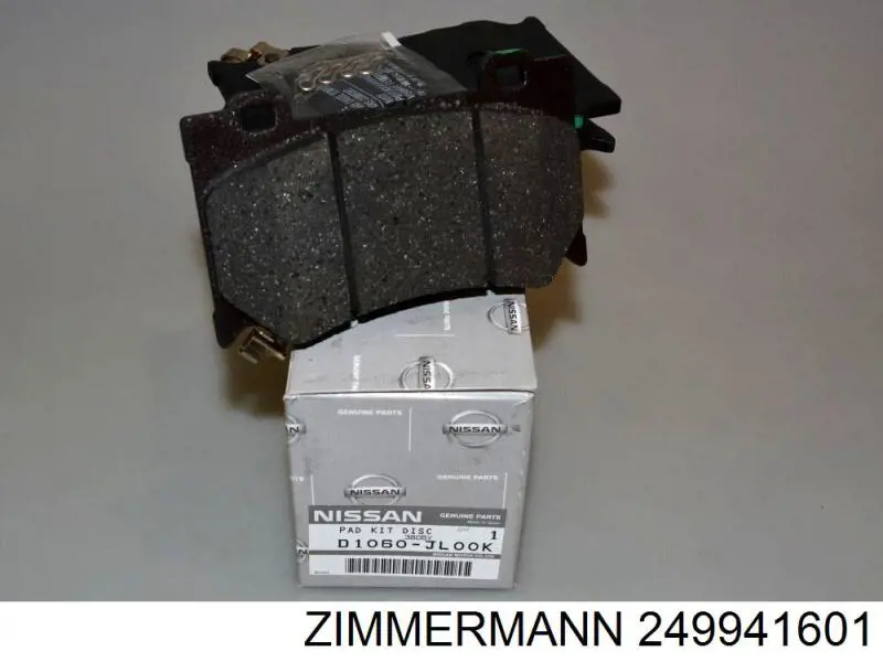 Pastillas freno delanteras Zimmermann 249941601 precio, desde 34,05 EUR
