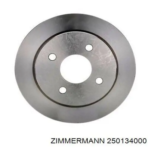 Disco de freno trasero Ford Sierra 1 GBC