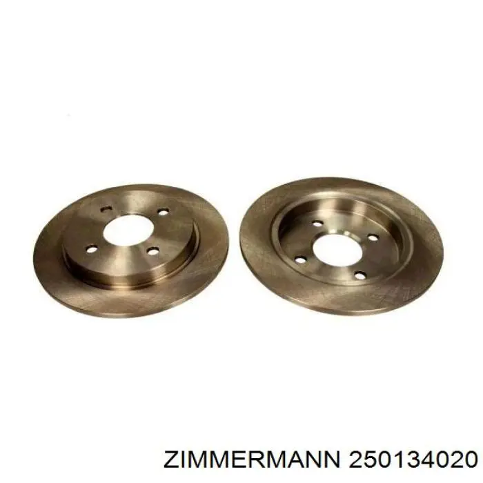 Disco de freno trasero Ford Sierra 1 GBC