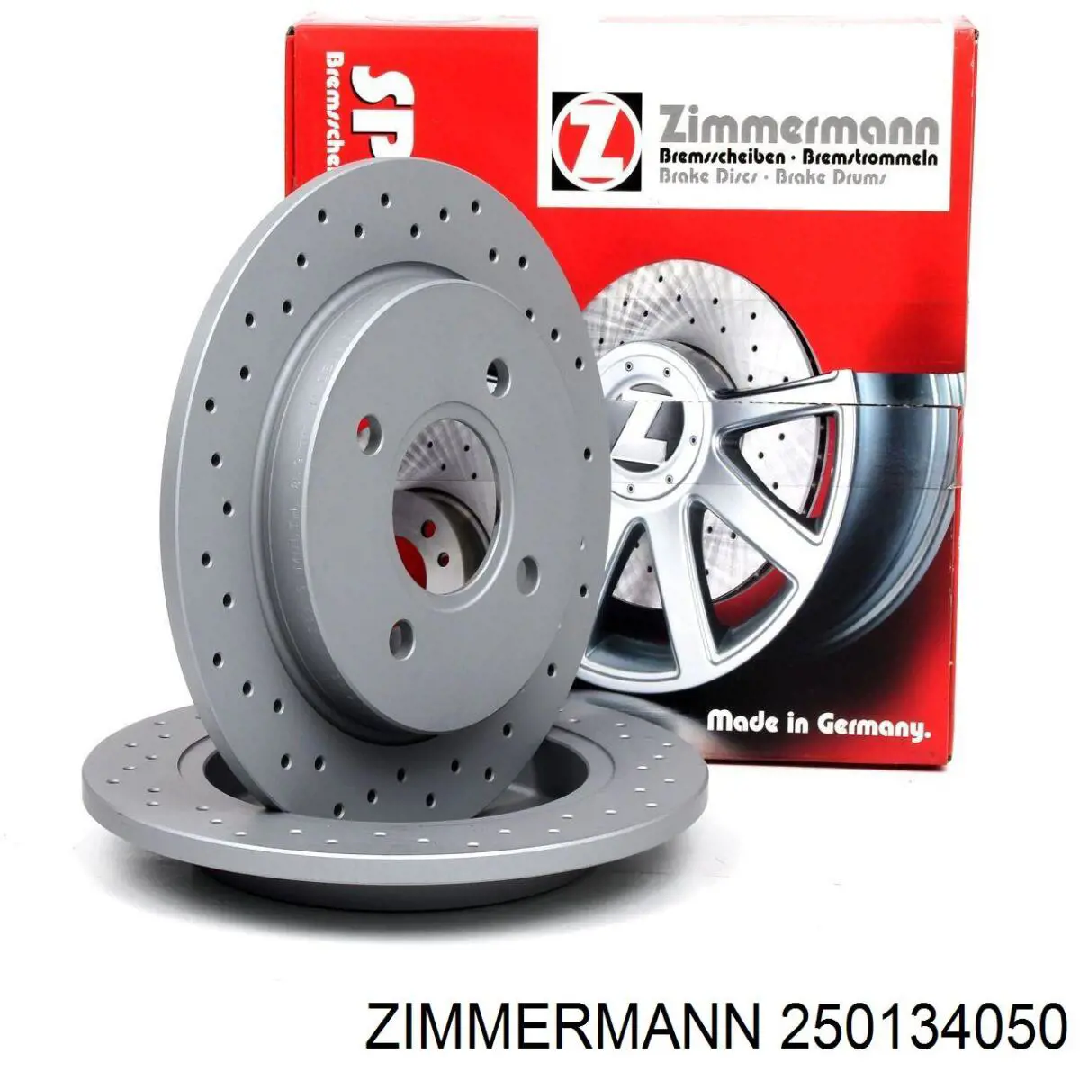 Disco de freno trasero Ford Sierra 1 GBC