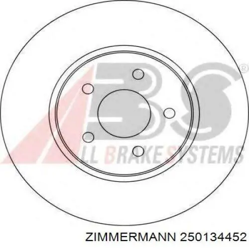 Freno de disco delantero Jaguar X-type CF1