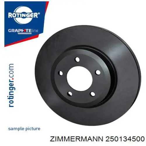 Disco de freno trasero Jaguar X-type CF1