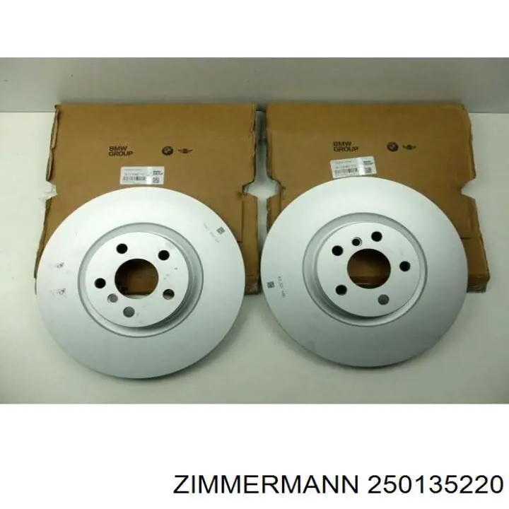 Comprar 250135220 Zimmermann Freno de disco delantero