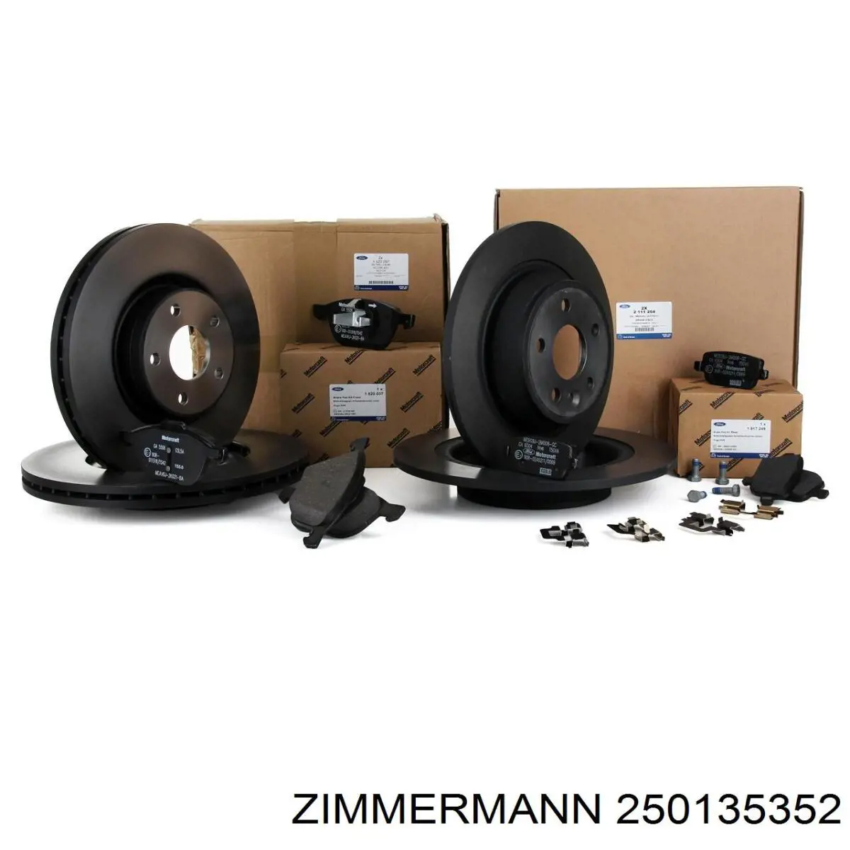 Freno de disco delantero Volvo V40 525, 526