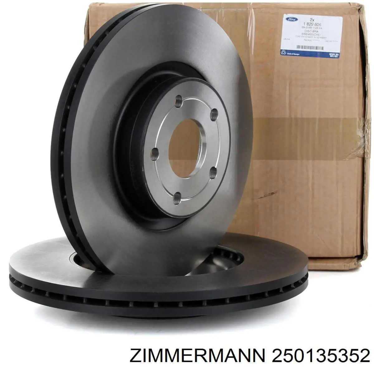 Freno de disco delantero Volvo V40 525, 526