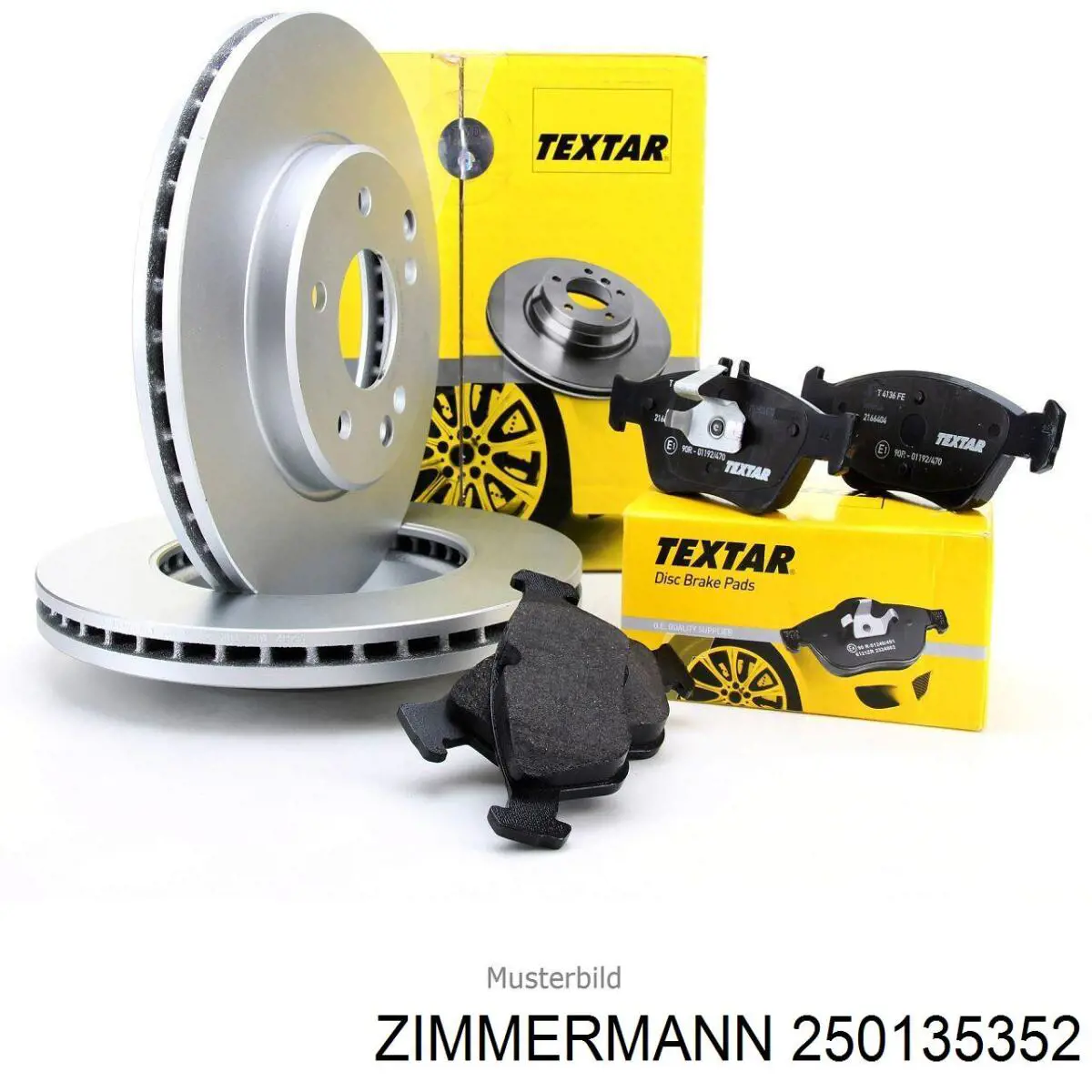 Freno de disco delantero Volvo V40 525, 526