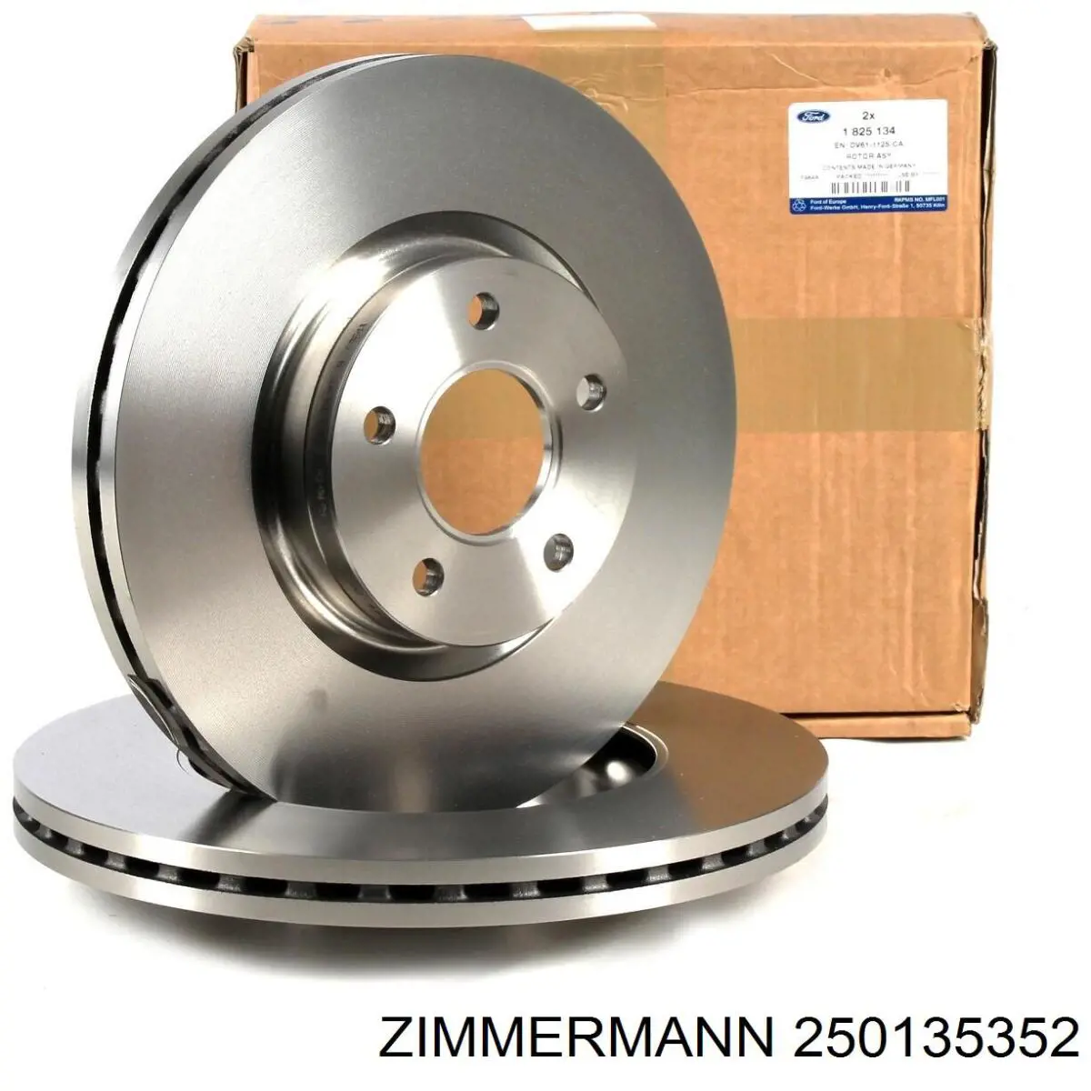 Freno de disco delantero Volvo V40 525, 526