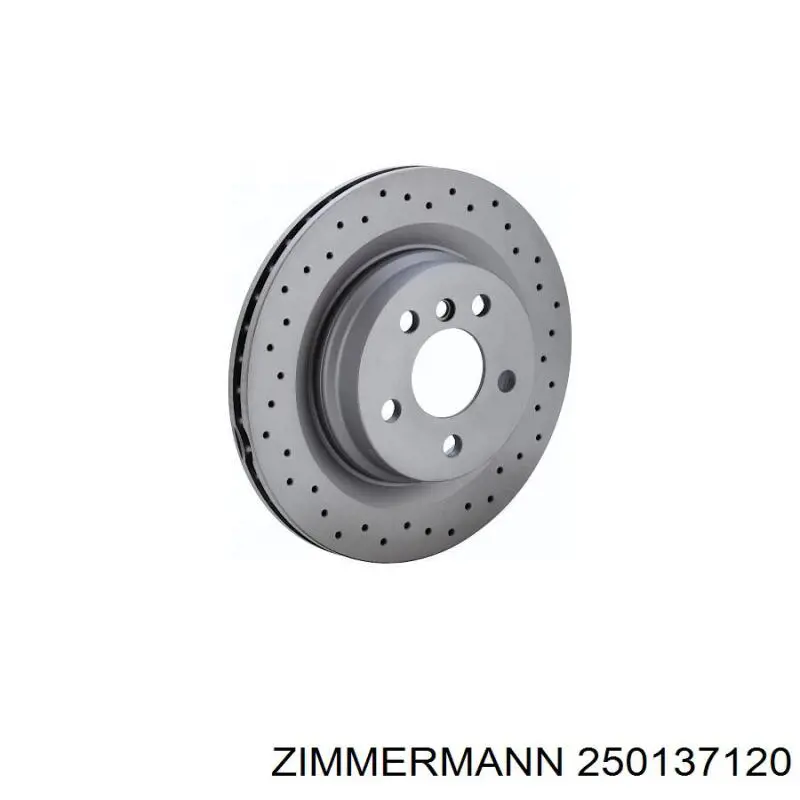 Disco de freno 250137120 Zimmermann