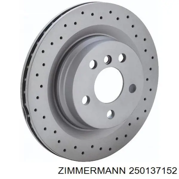Disco de freno 250137152 Zimmermann