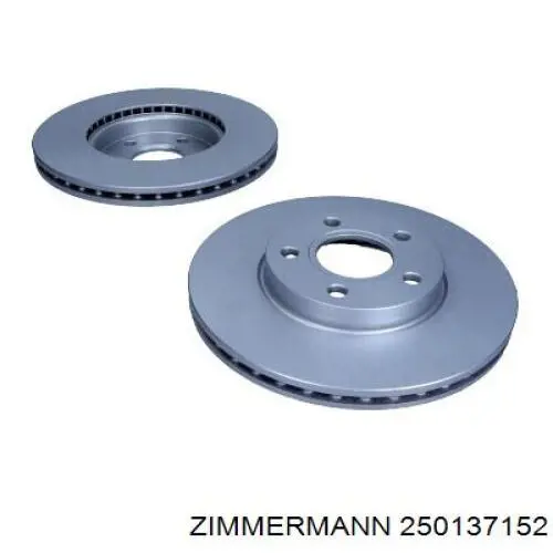 Disco de freno delantero Zimmermann 250137152