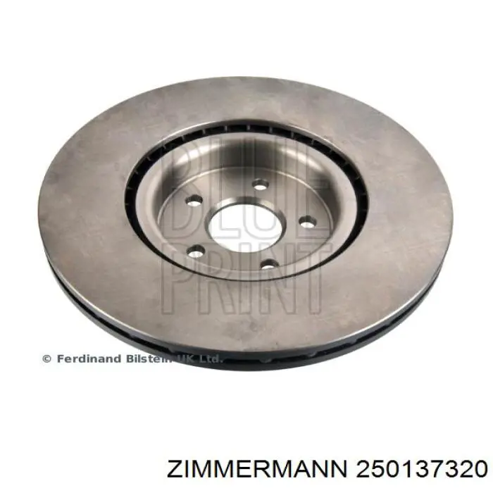 250137320 Zimmermann disco de freno delantero