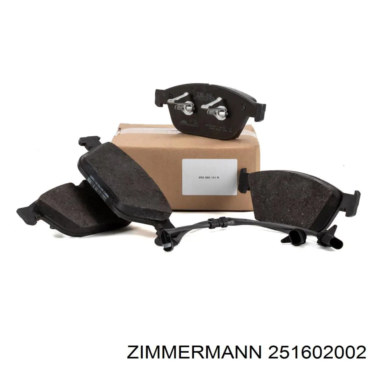 Comprar 251602002 Zimmermann Pastillas delanteras de freno