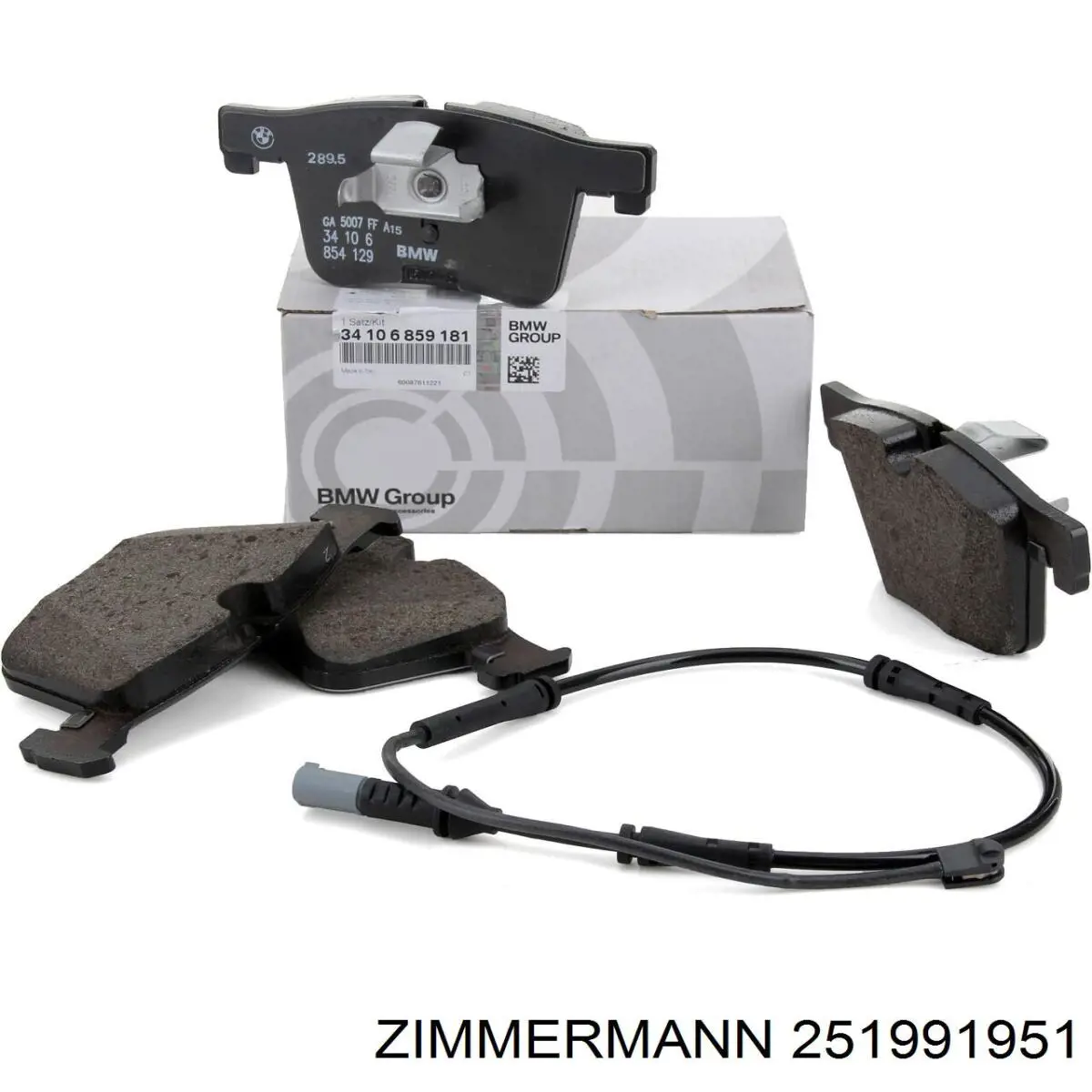 Pastillas freno delanteras Zimmermann 251991951 precio, desde 47,49 EUR