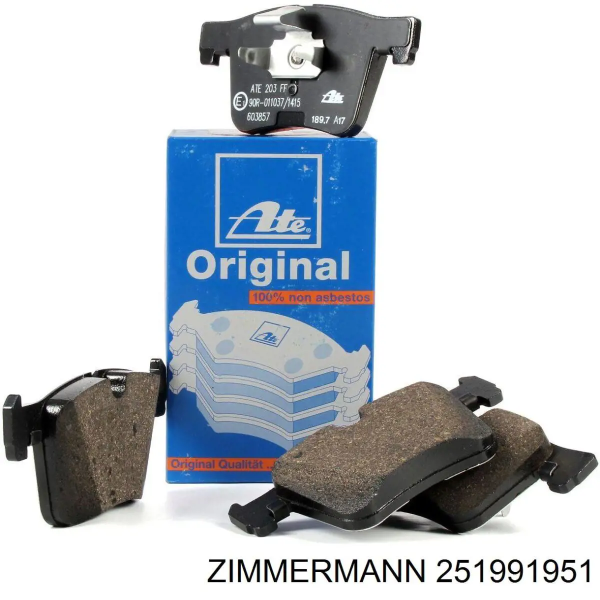 251991951 Zimmermann Pastillas delanteras