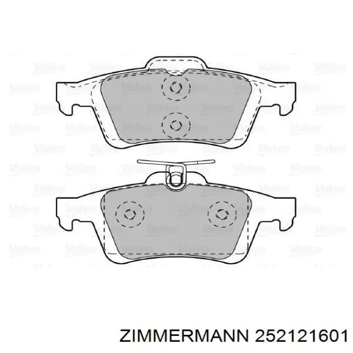 Pastillas de freno traseras Renault Espace 4 JK0