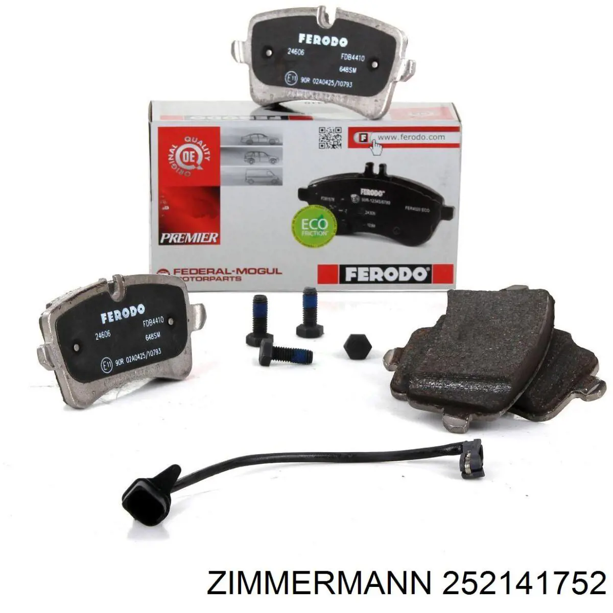 Pastillas traseras de freno Zimmermann 252141752 precio, desde 35,27 EUR