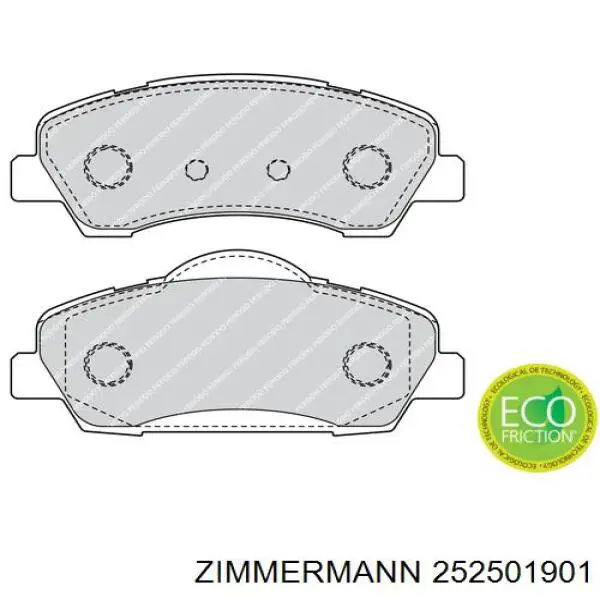 Pastillas de freno delanteras Citroen C4