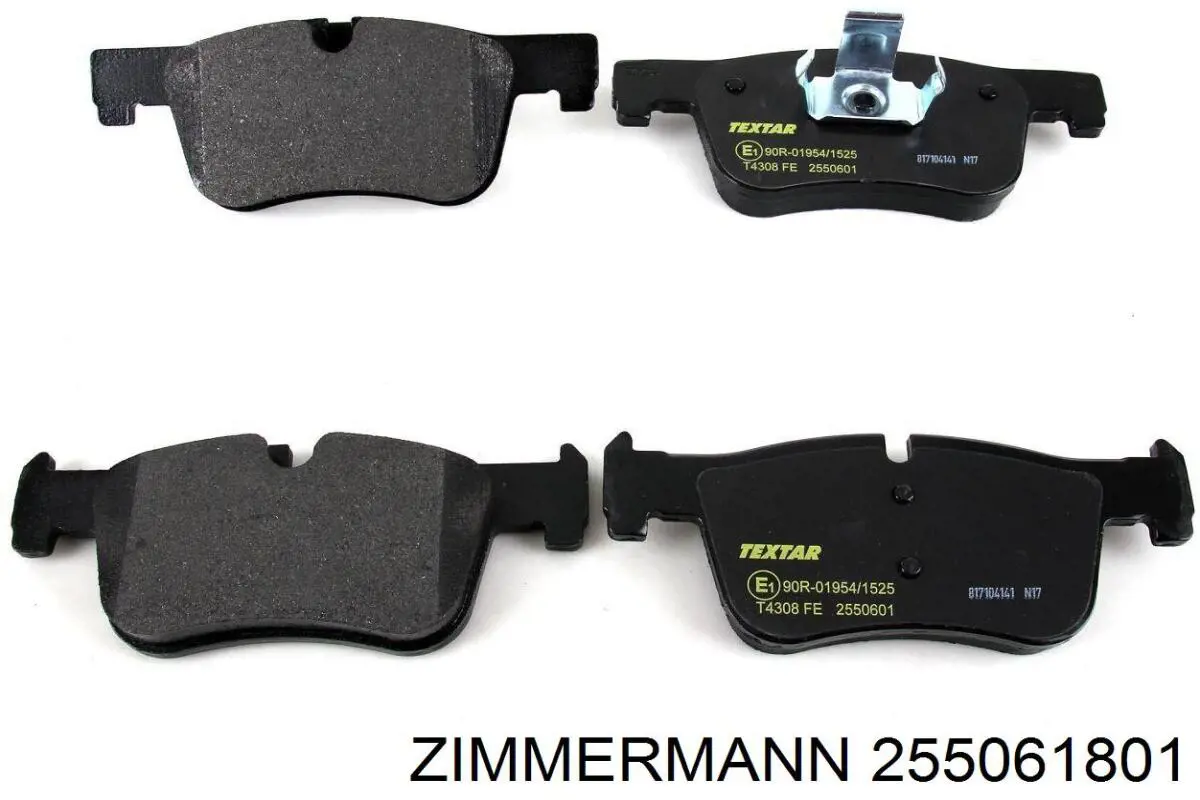 Pastillas freno delanteras Zimmermann 255061801 precio, desde 32,36 EUR
