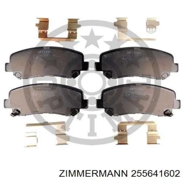 Comprar 255641602 Zimmermann Pastillas delanteras de freno
