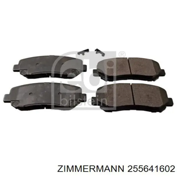 Pastillas freno delanteras Zimmermann 255641602 precio, desde 29,77 EUR