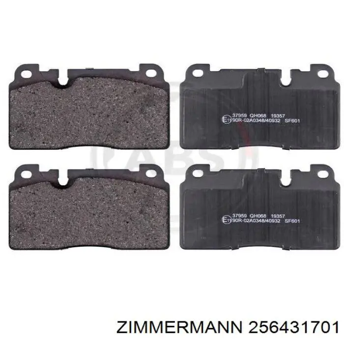 Pastillas freno delanteras Zimmermann 256431701 precio, desde 39,80 EUR