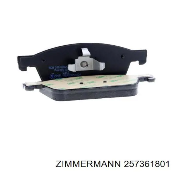 Pastillas de freno delanteras Ford Focus 3 CB8